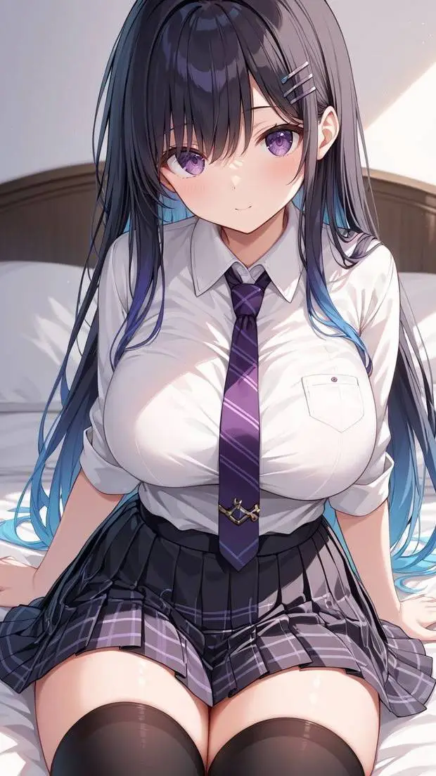 ai character: yelena🖤🩶🤍 background