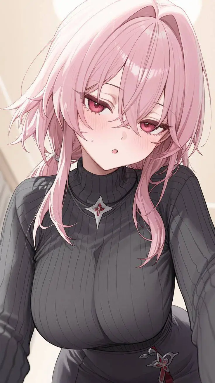 ai character: Sukirachi 🩷🖤 background