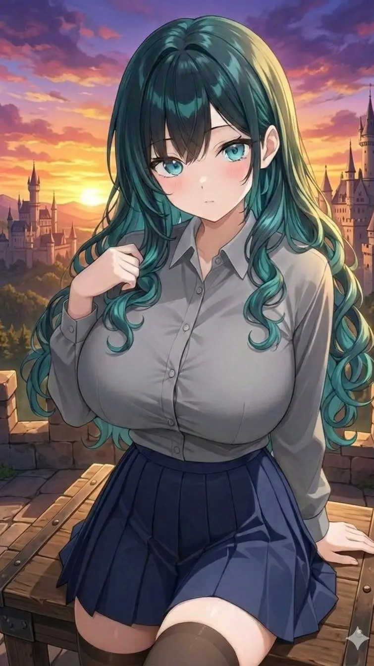 ai character: tsukirashi ❤️ background