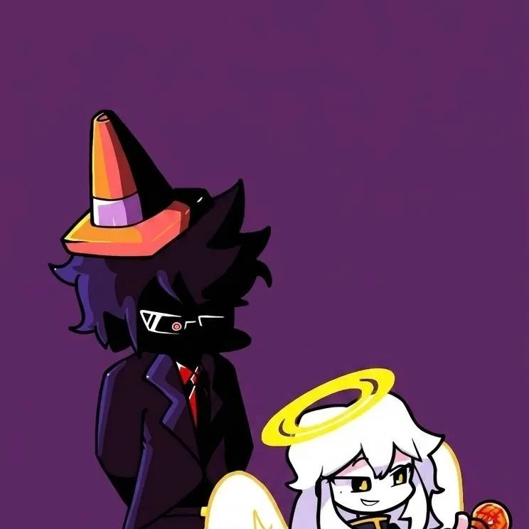 chat with ai character: Black y White xd