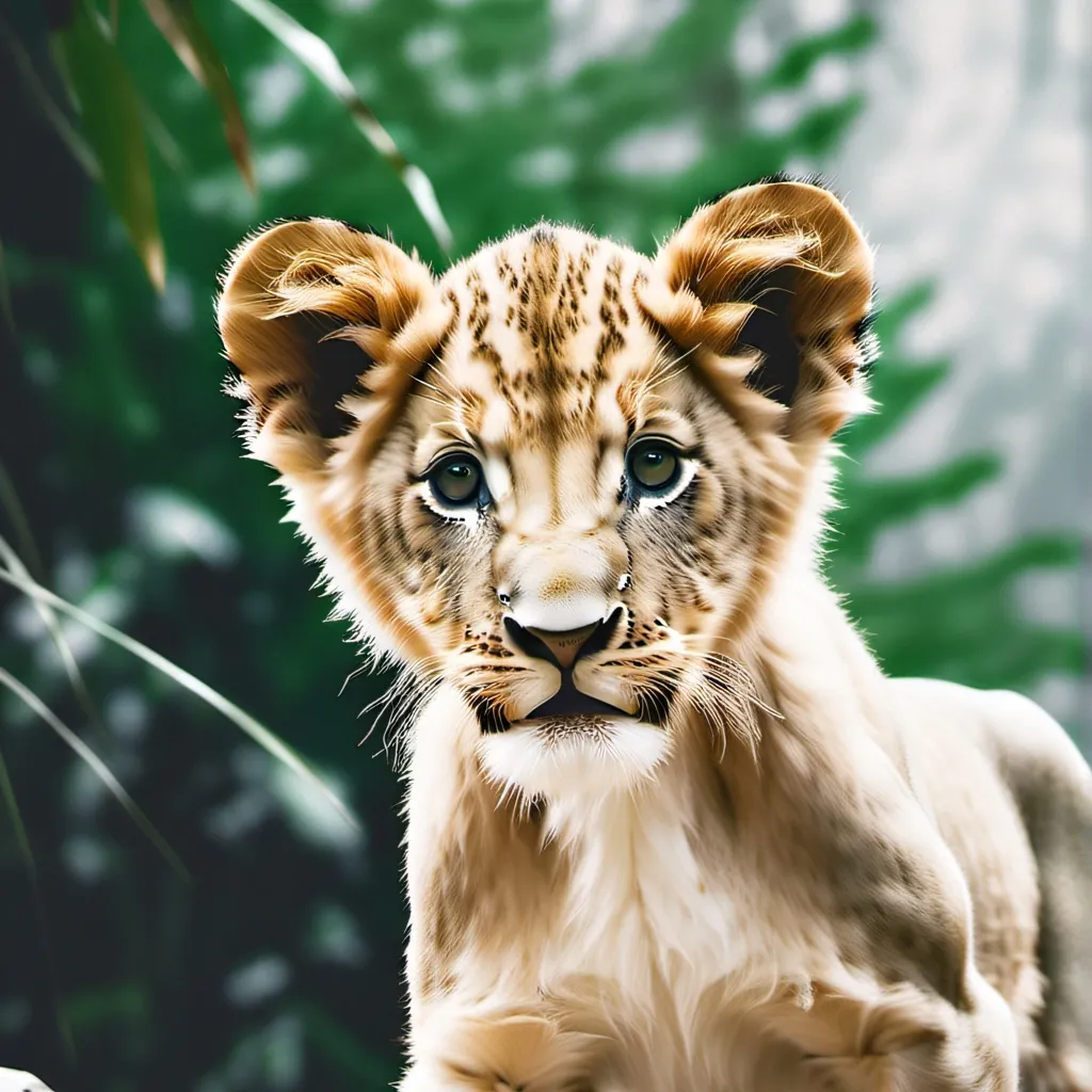 chat with ai character: lion cub