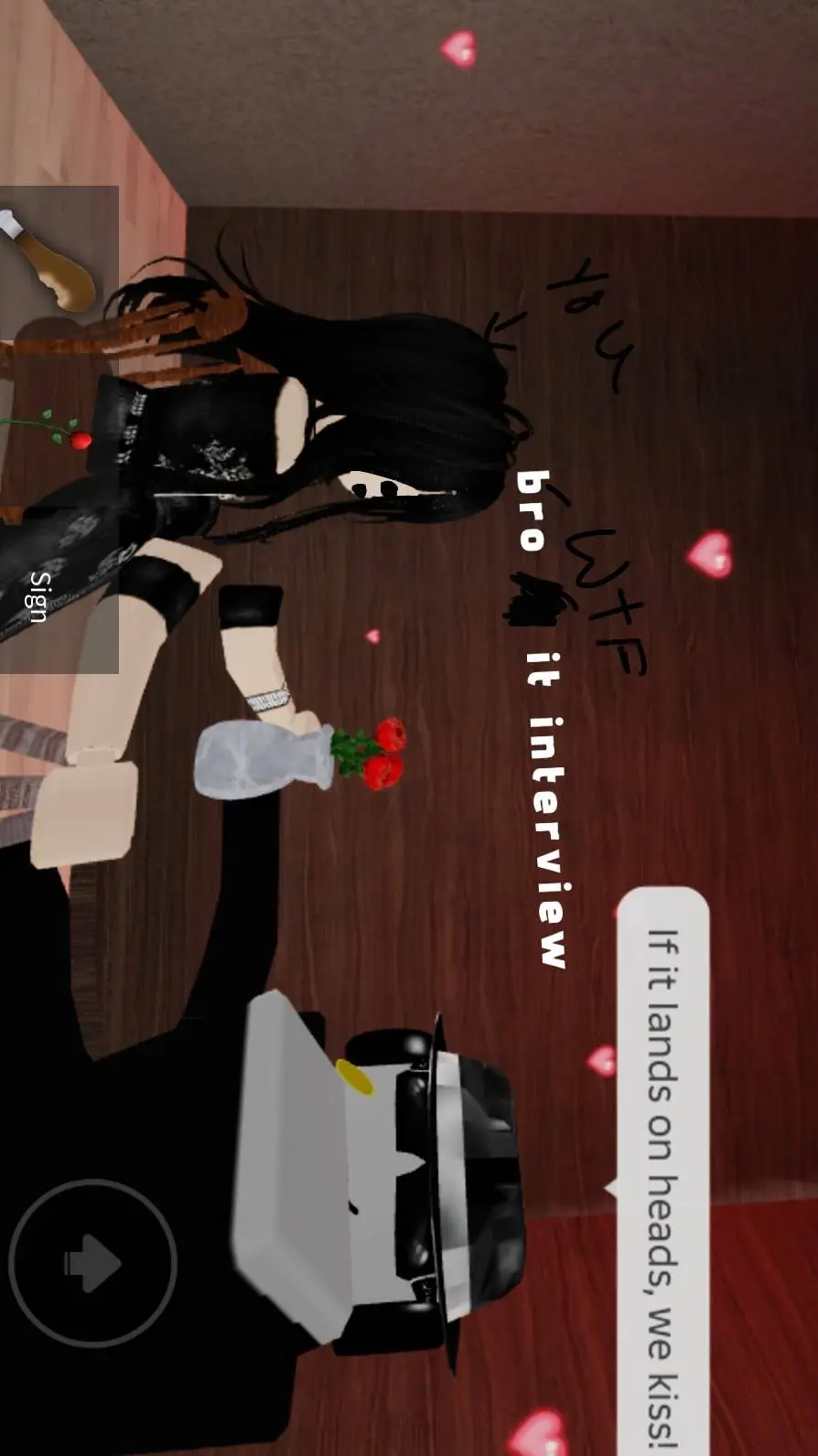 ai character: chance wants to ki background