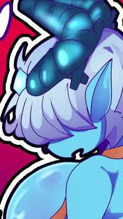 ai character: elemental de hielo background