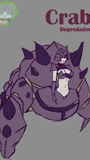 ai character: crabdozer background