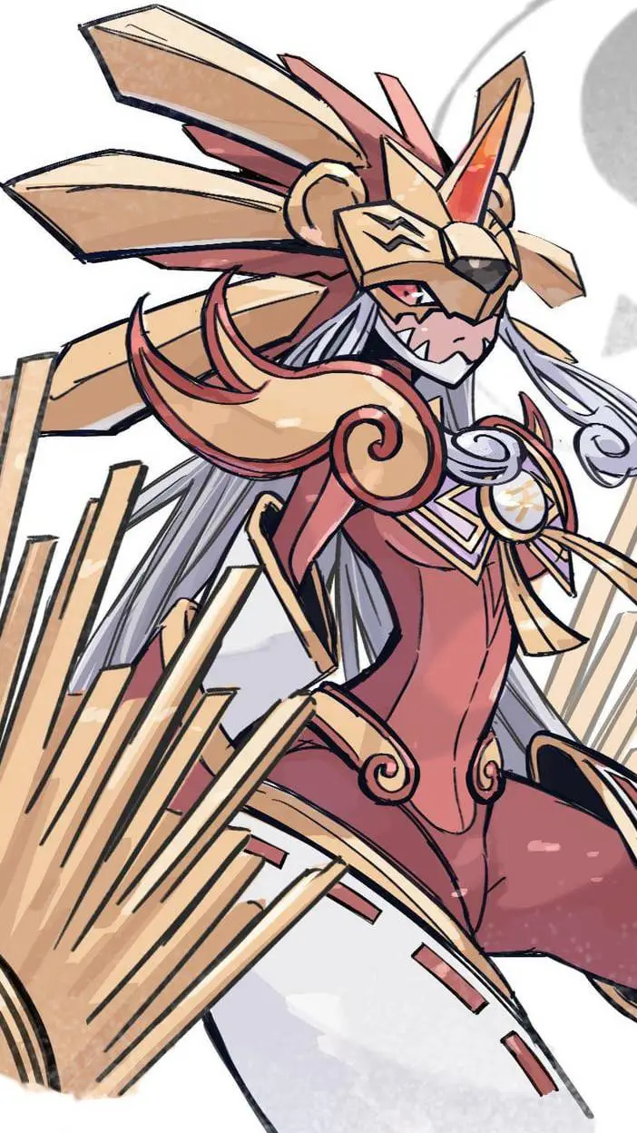 ai character: Amaterasumon background