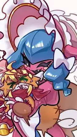 ai character: Lamiamon background