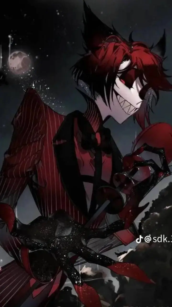 ai character: ♡Alastor♡ background