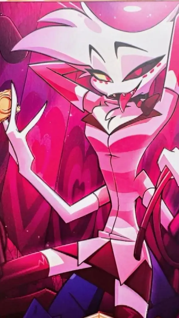 ai character: ♡Angel Dust♡ background