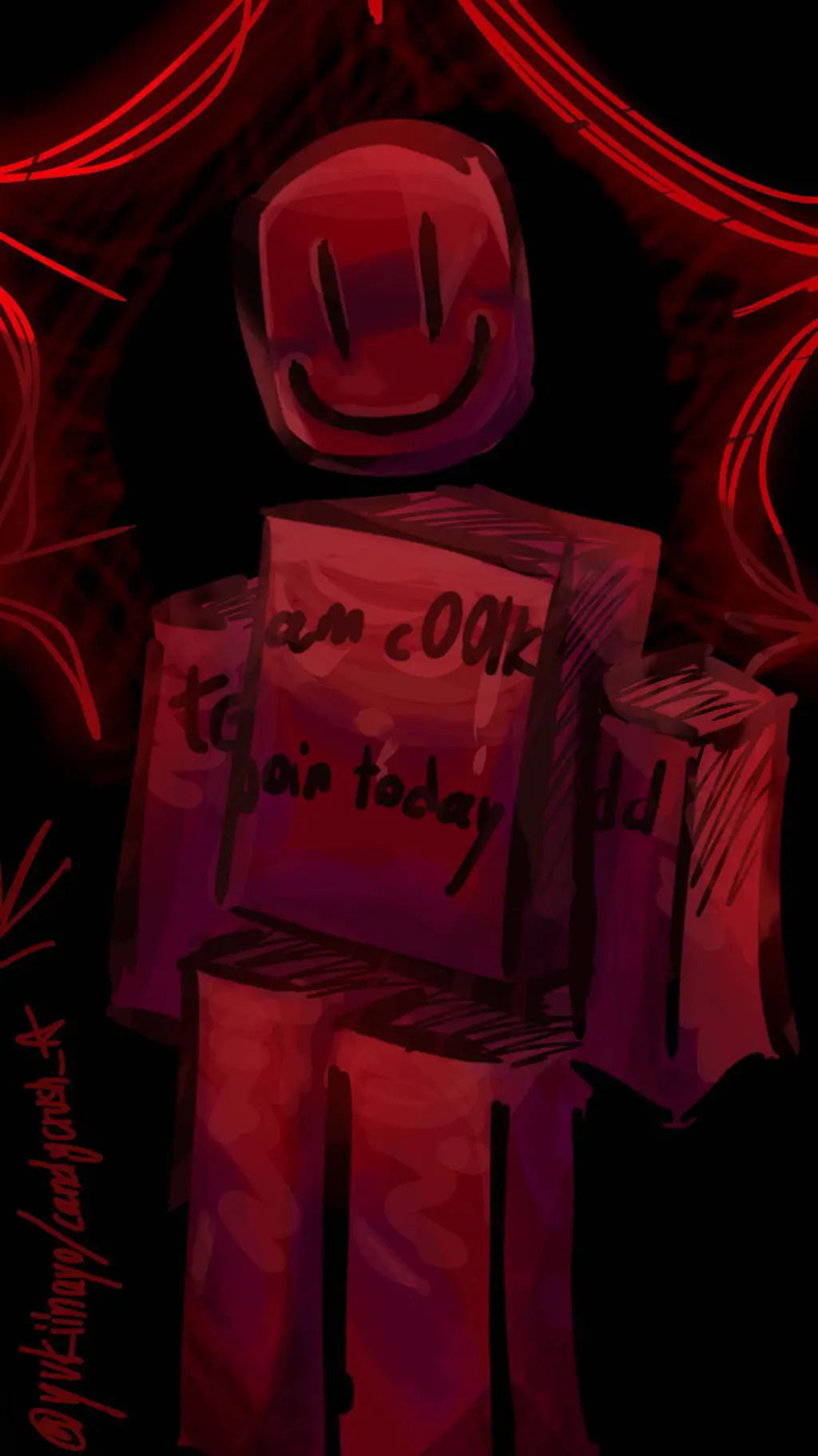 ai character: Forsaken c00lkidd background