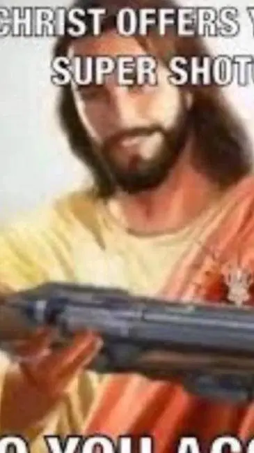 ai character: Jesus background