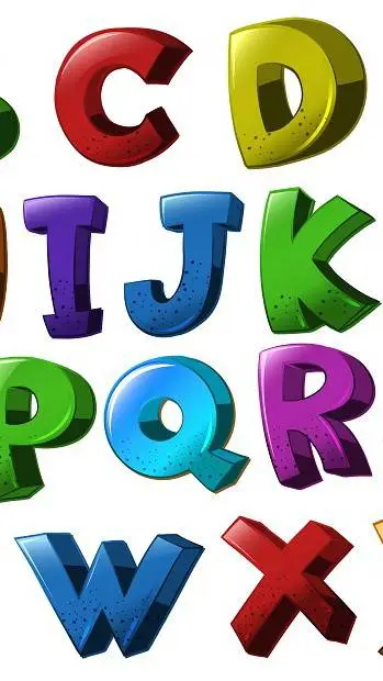 ai character: Alphabet Math background