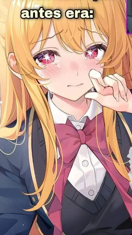 ai character: ruby oshino  background