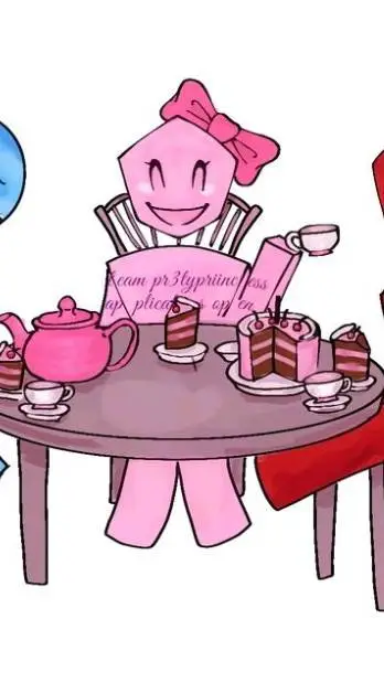 ai character: pretty princess background