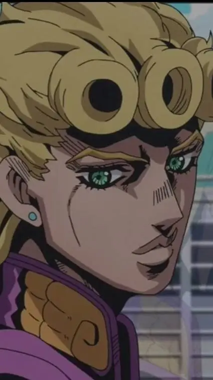 ai character: Giorno Giovanna  background