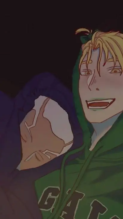 ai character: JJBA  Sleep over  background