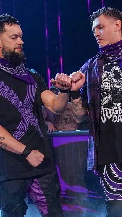 ai character: Dom & Finn Bálor background