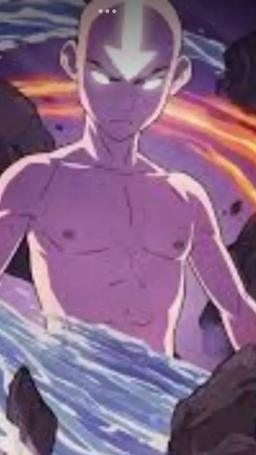 ai character: aang  background