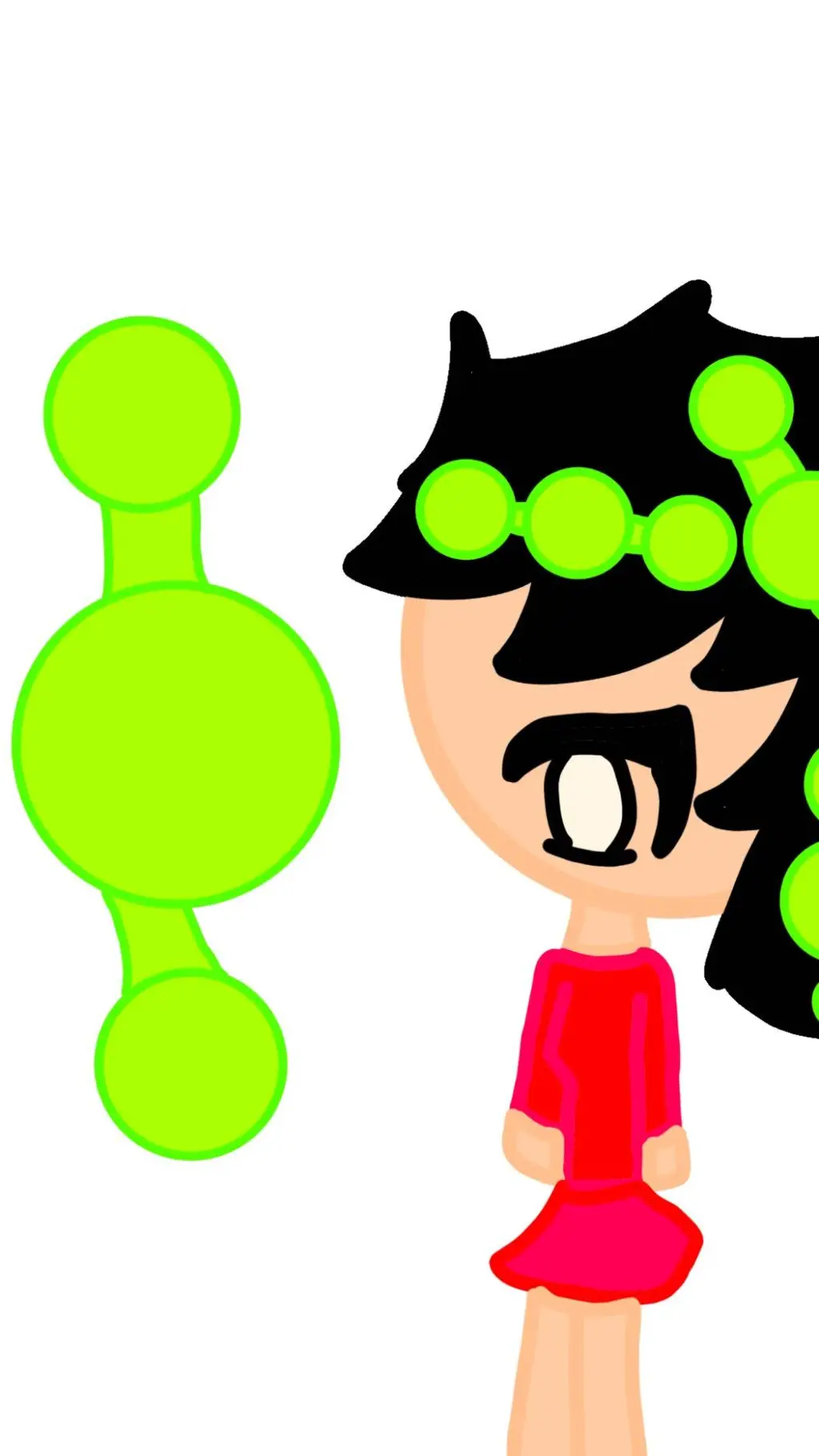 ai character: Aooni and Xila background