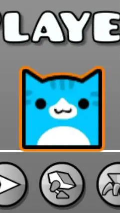 ai character: lightbluekitty background