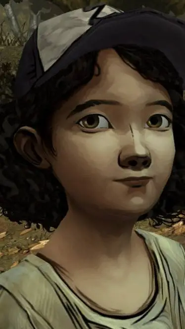 ai character: clementine  background