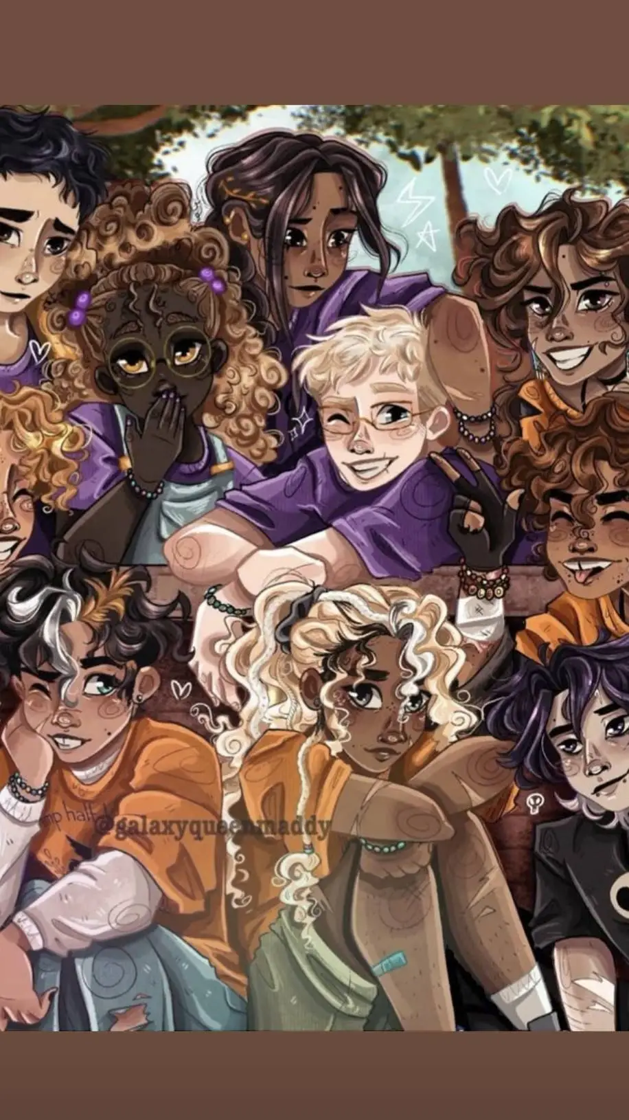 ai character: Pjo background