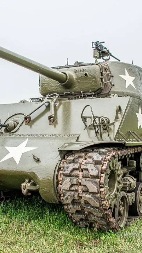 ai character: [M4A2E8 Sherman] background