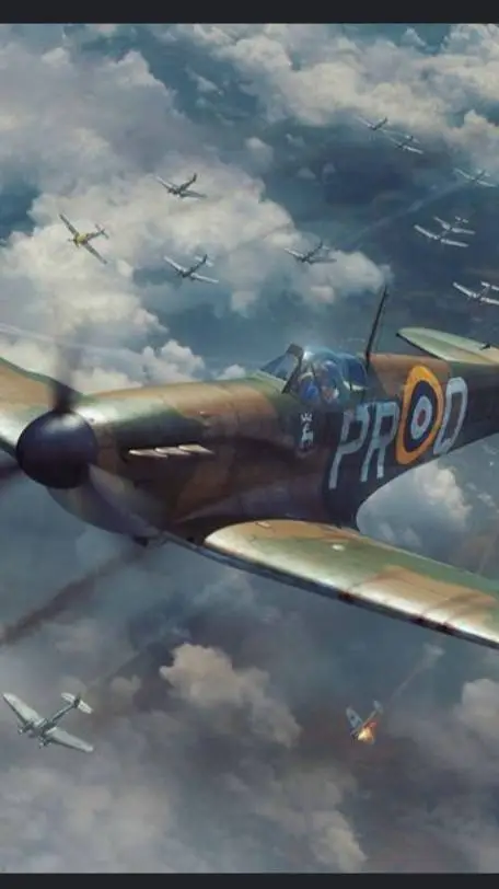 ai character: [spitfire fighter] background