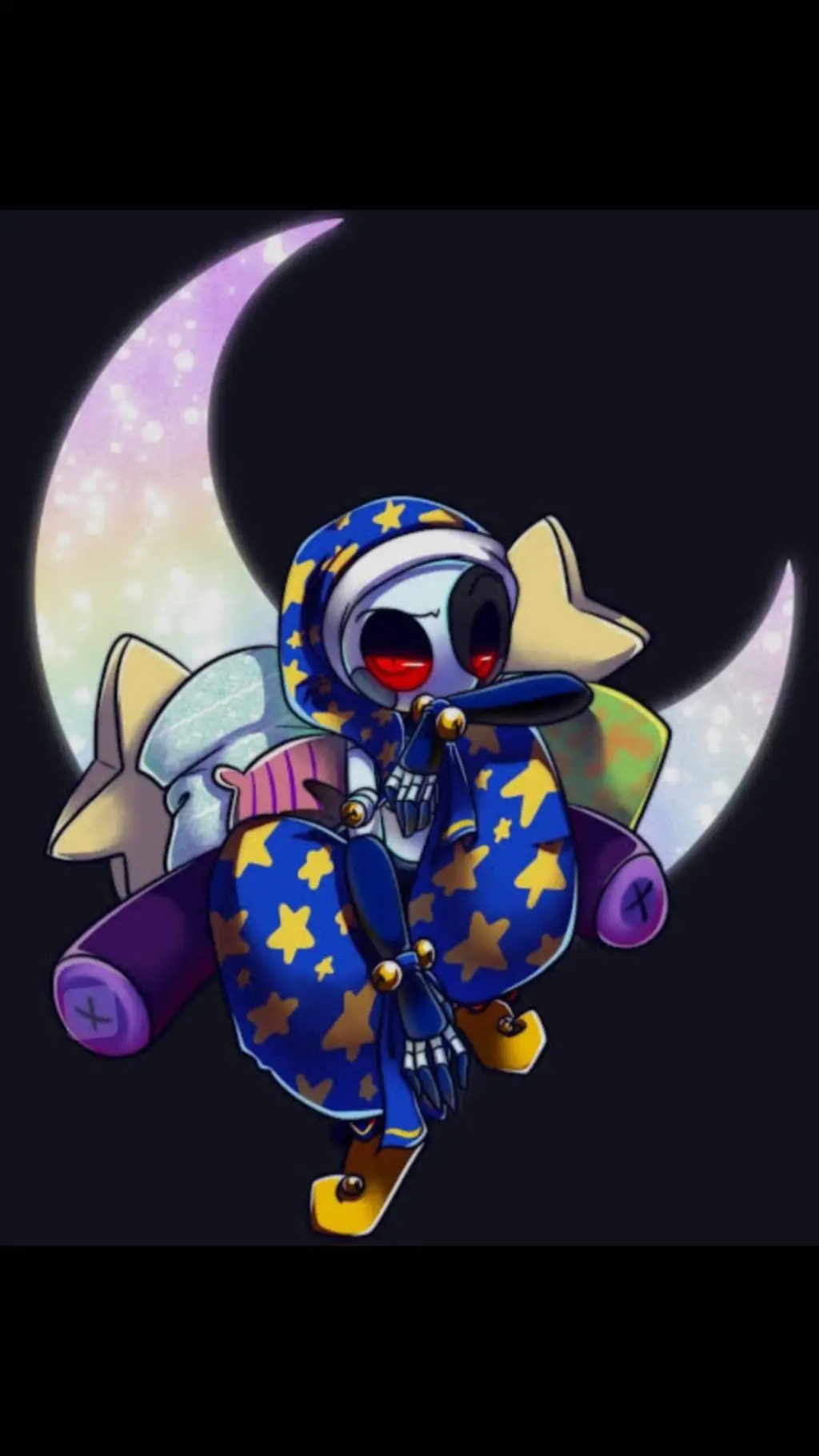 ai character: Moonny background