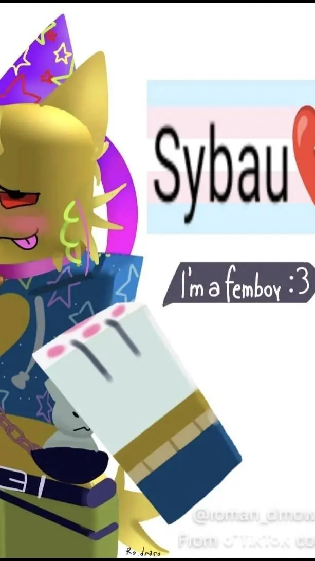 ai character: Femboy noob (*U*) background