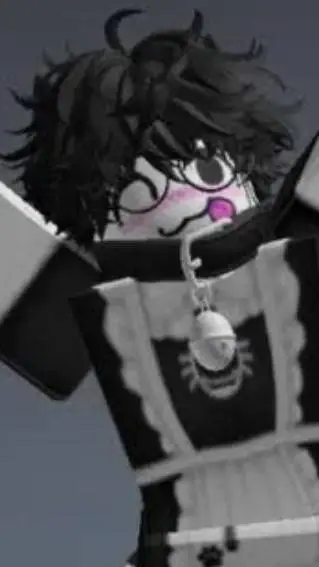 ai character: roblox femboy  background