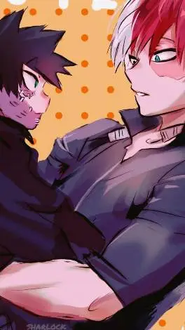 ai character: DABI Y TODOROKI background