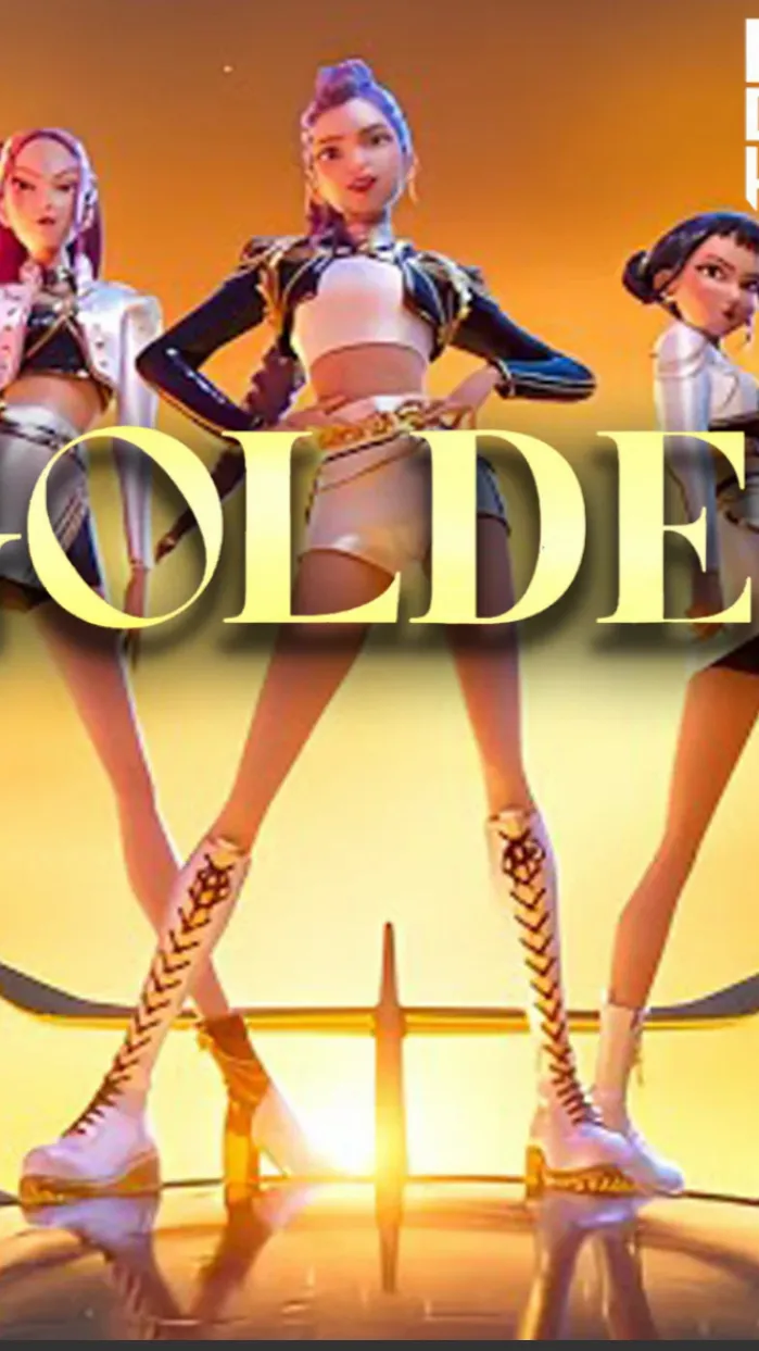 ai character: Huntrixvs sajaboys background