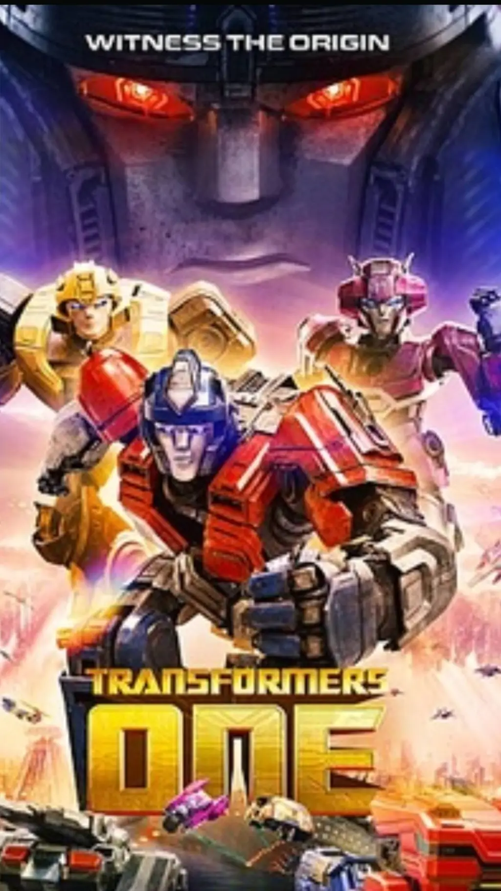 ai character: Transformers One background