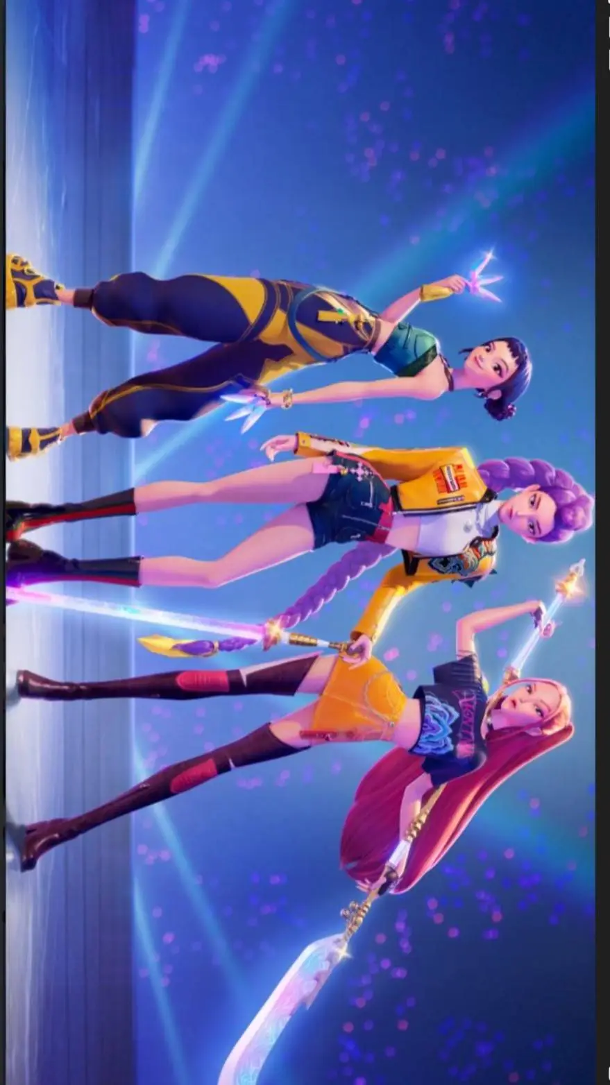 ai character: Kpop Demon Hunters background