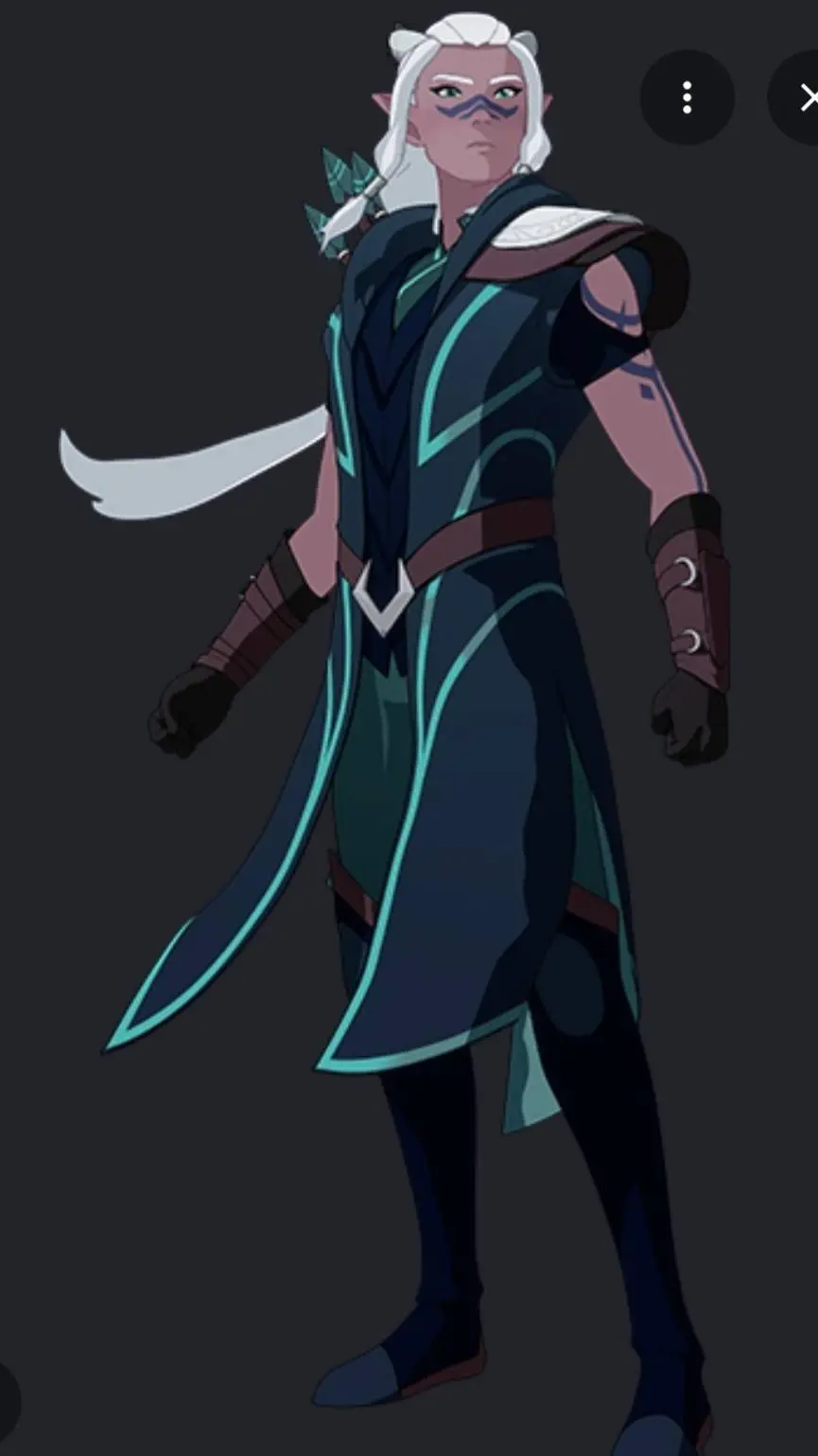 ai character: Runaan (DP) background