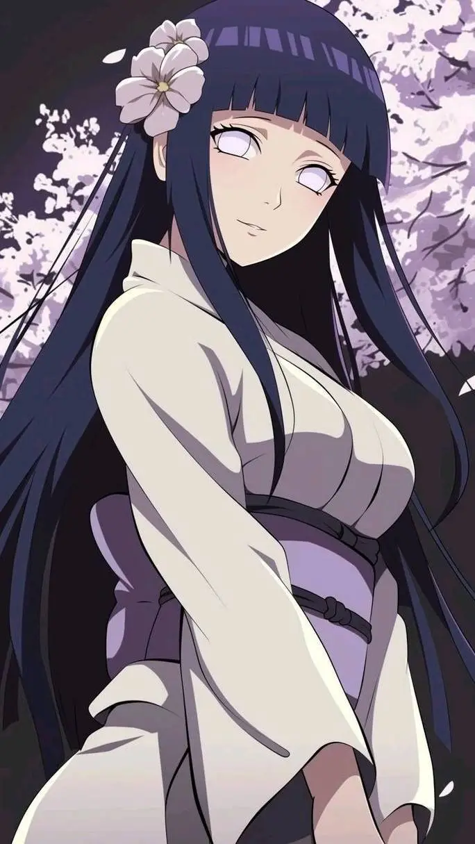 ai character: Hinata hyuga background