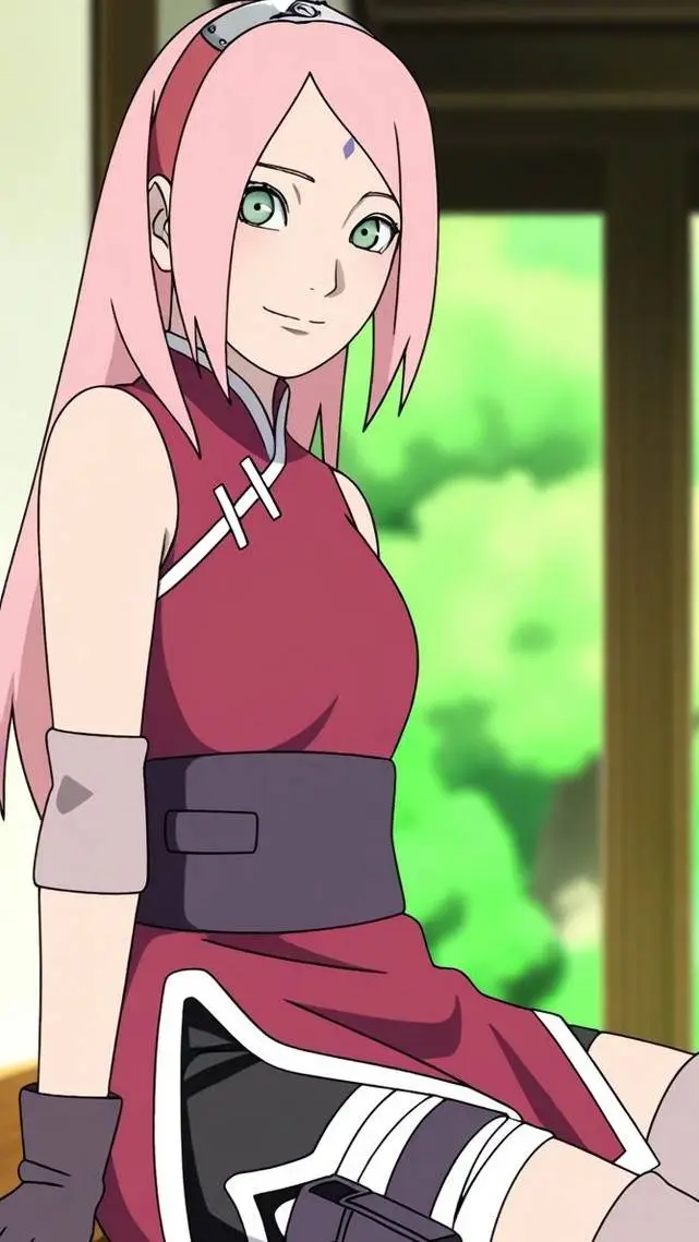 ai character: Sakura haruno background