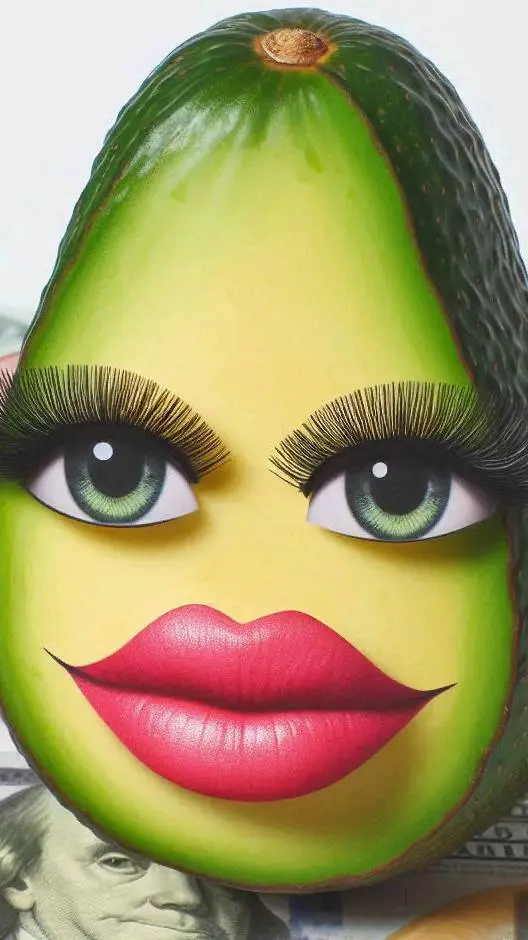 ai character: Puchaina 🥑 👄 🥑 background
