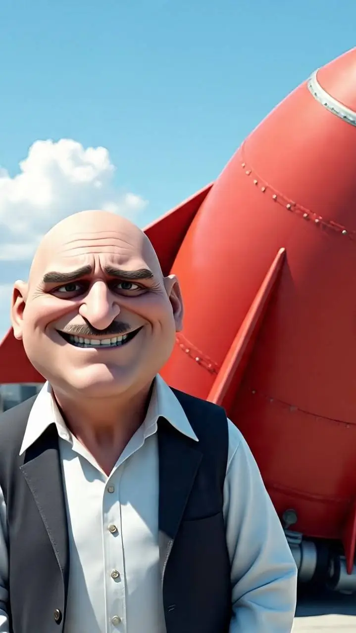 ai character: Gru background