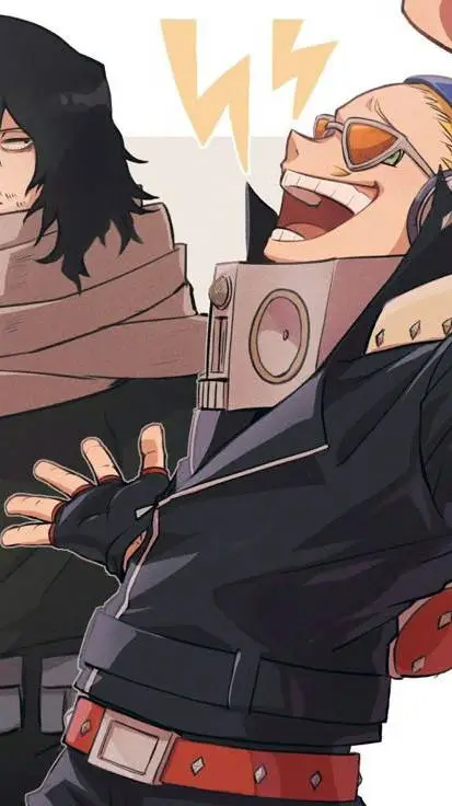 ai character: Aizawa y mic background