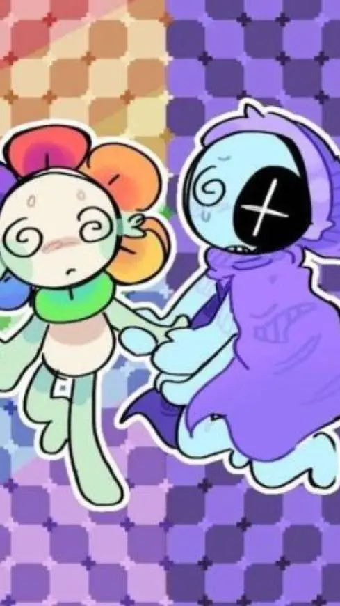 ai character: moonflower!  background