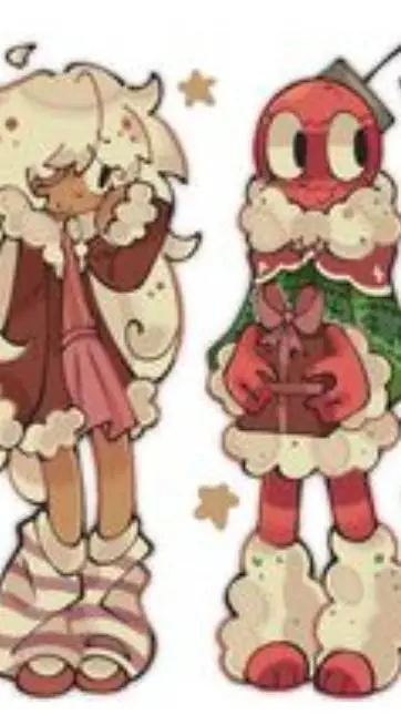 ai character: cookiegift!  background