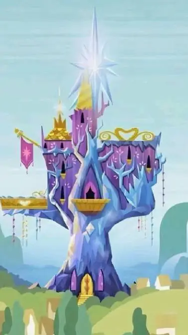 ai character: MLP Future gen background