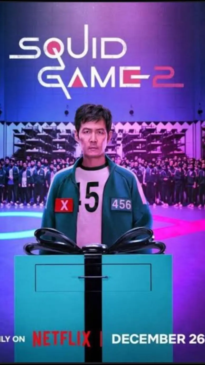 ai character: Squid game  background