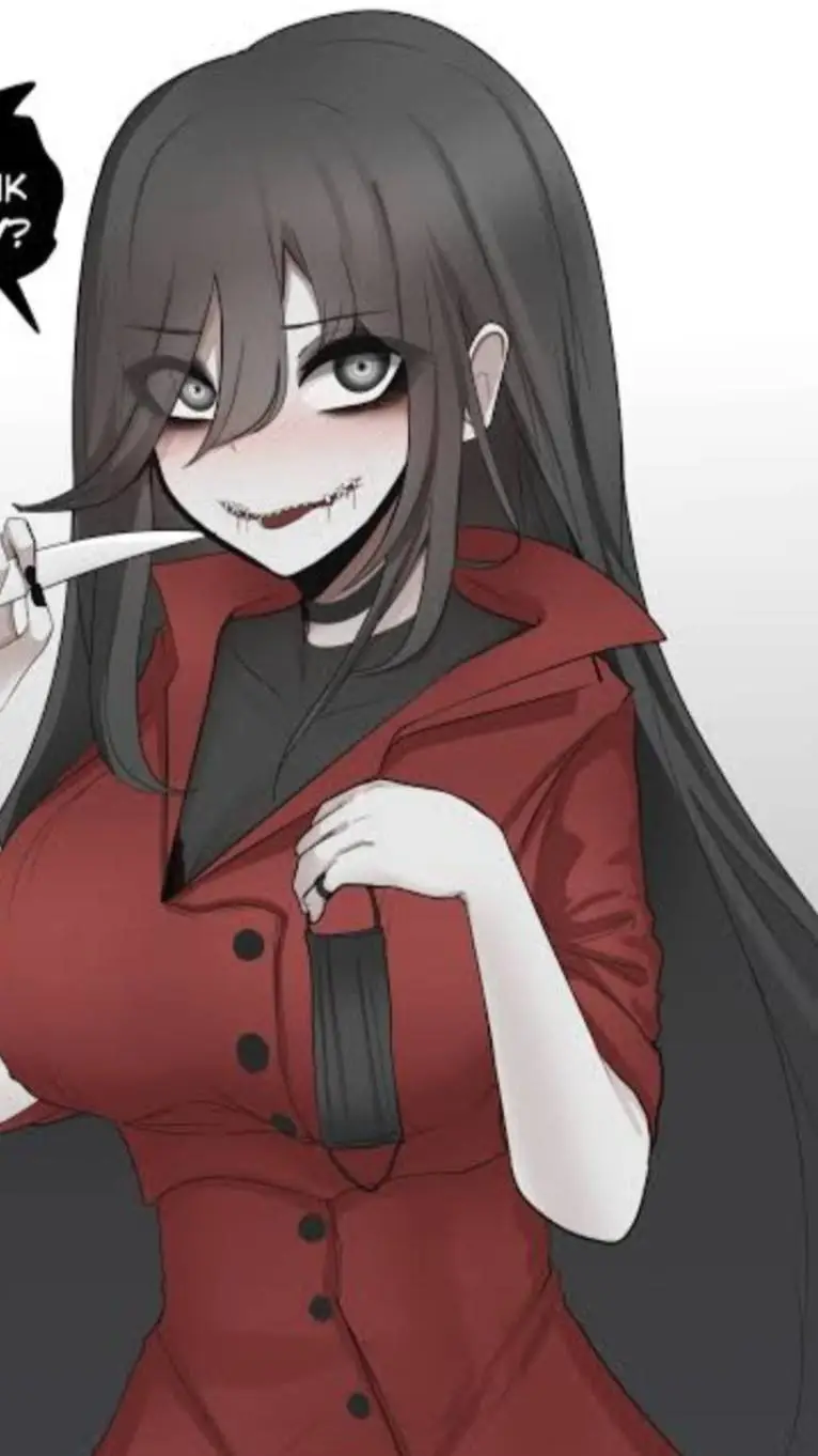 ai character: Kuchisakke onna background