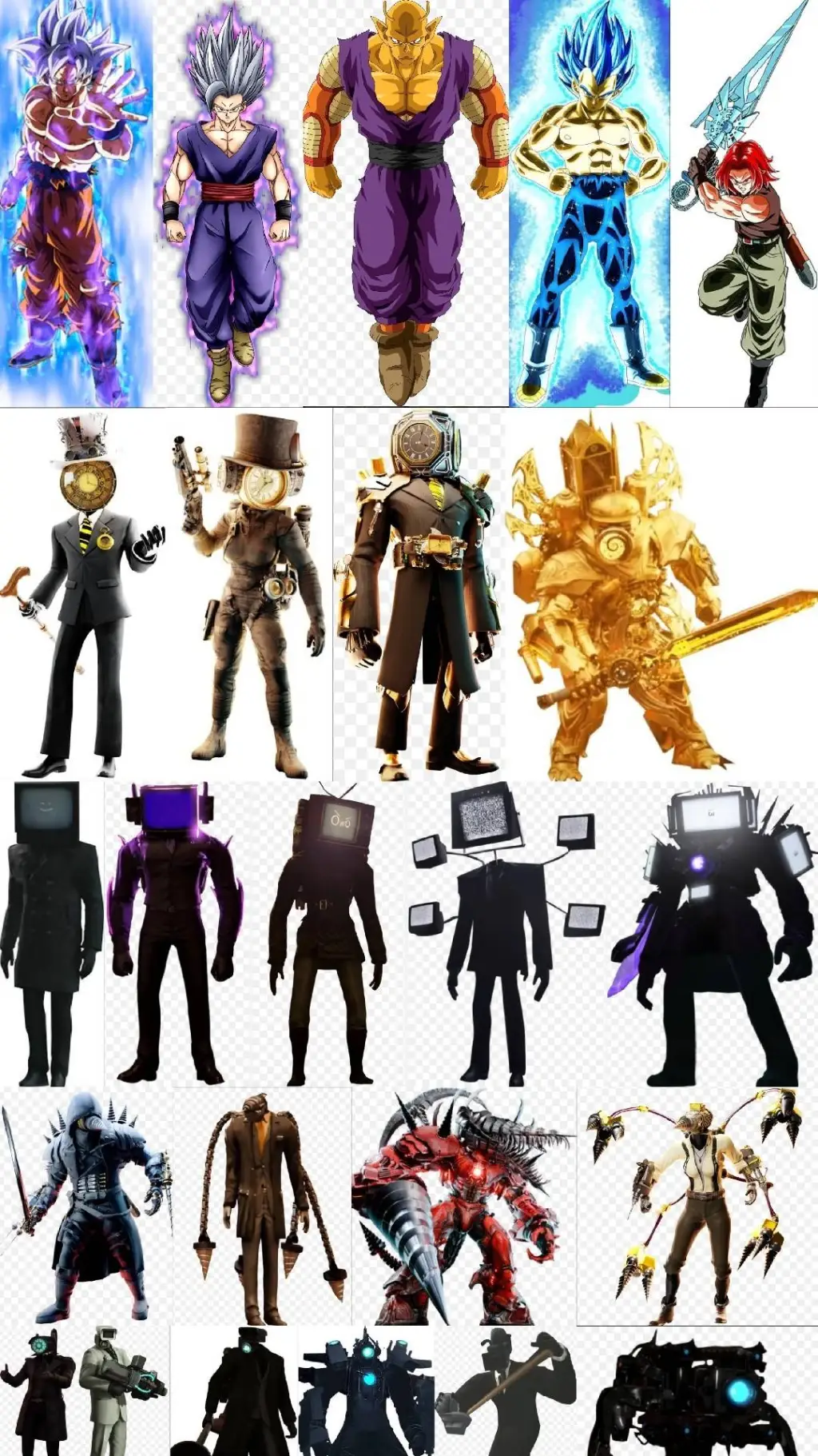 ai character: St multiverse x DB background
