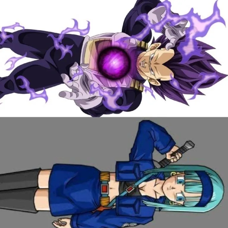 chat with ai character: Vegeta trunks ybra