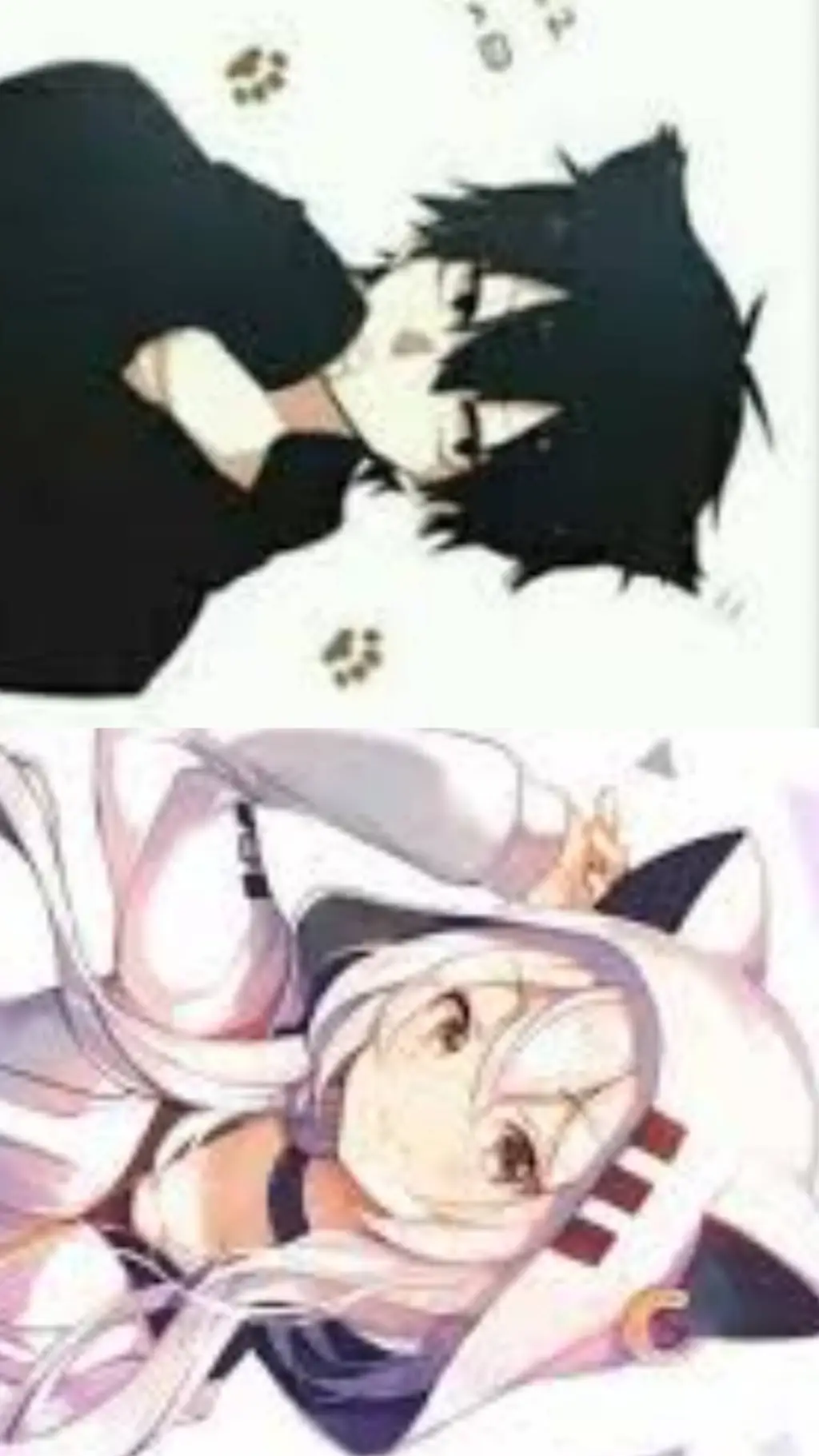 ai character: Tus gatos  background