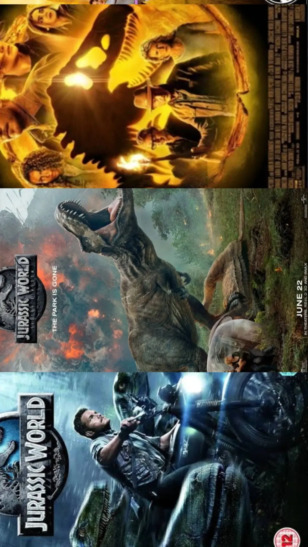 ai character: Jurassic world  background