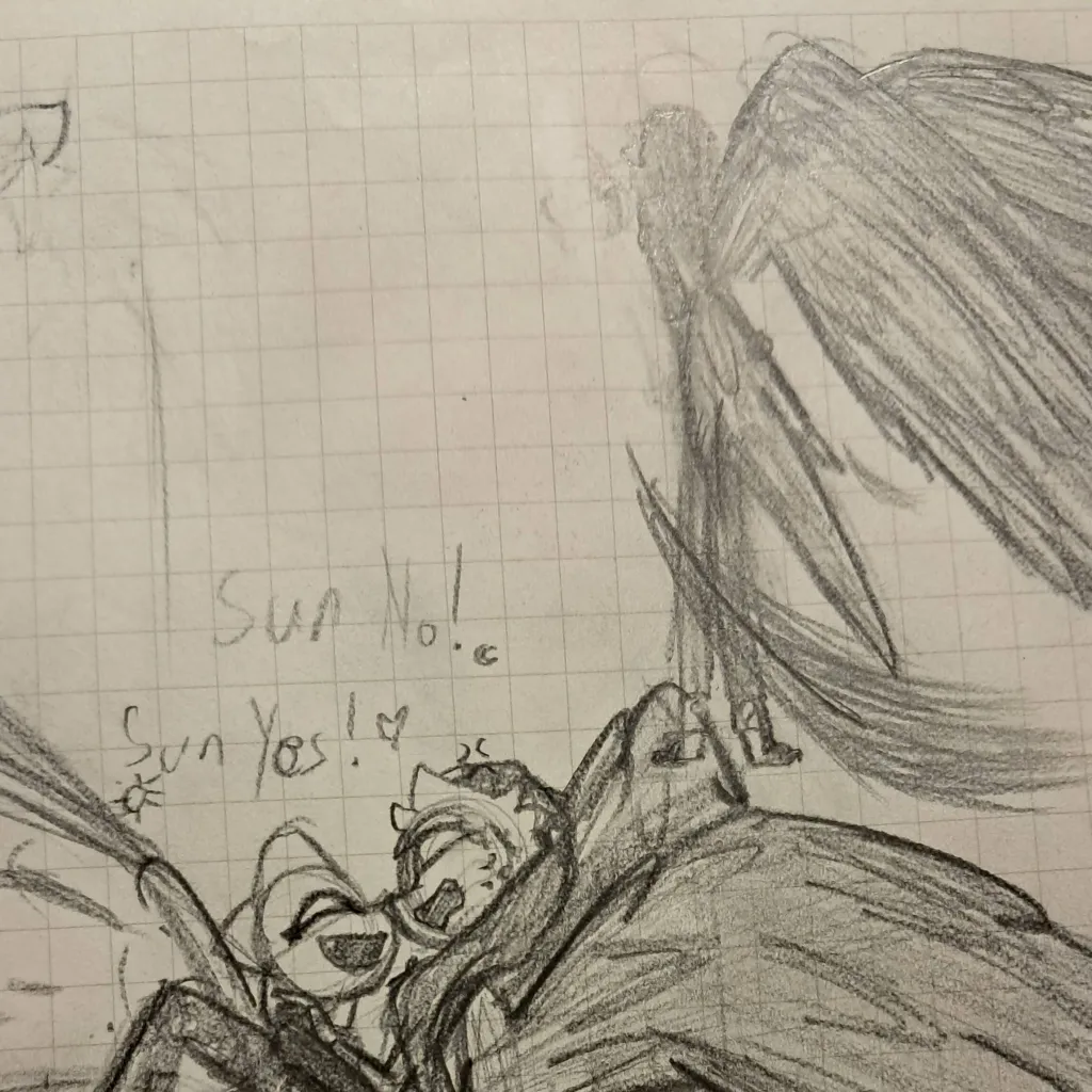 chat with ai character: sun and moon birds